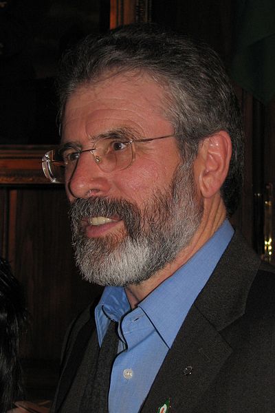 File:Gerry Adams Easter Lily Badge cropped.jpg