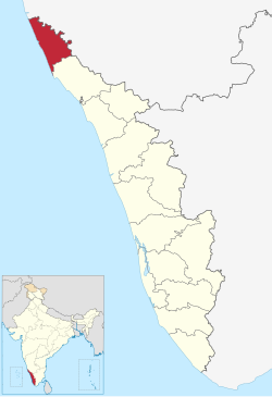 Location in Kerala