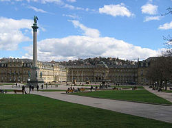 Neues Schloss and Schlossplatz