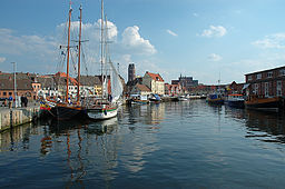 Gamla hamnen i Wismar.