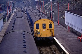 British Rail Class 413 4-CEP 413207 at Bearsted in 1991