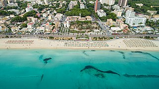 Platja de Palma beach