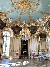 Salon Oval de la Princesse of the Hôtel de Soubise, Paris, by Germain Boffrand, Charles-Joseph Natoire and Jean-Baptiste Lemoyne, 1737–1739