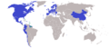 Image 18Countries (in blue) which have signed Free Trade Agreements with Costa Rica (from Costa Rica)