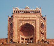 Fatehpur Sikri, near Agra, showing Buland Darwaza, the complex built by Akbar, the third Mughal emperor