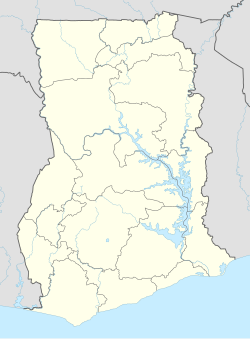 Berekum is located in Ghana