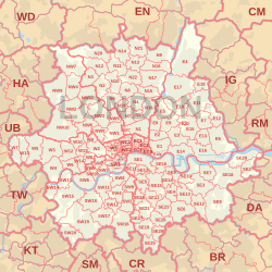 Location of London