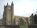 View of the church from the southwest.