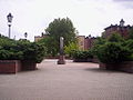 English: Głogów synagogue memorial Polski: Synagoga - lapidarium