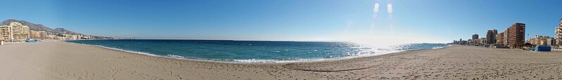 File:WV banner Fuengirola beach panorama.jpg