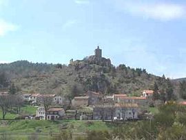 The village of Luc, and the chateau