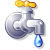 Water tap icon