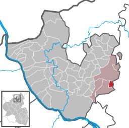 Läget för Stebach i Landkreis Neuwied