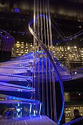 V&A jewellery gallery staircase