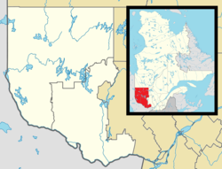 Litchfield is located in Western Quebec