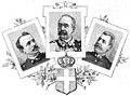 File:Die Gartenlaube (1896) b 0148_a_1.jpg Major Toselli. General Baratieri. Oberstlieut. Galliano