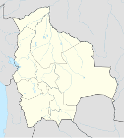 Capinota is located in Bolivia