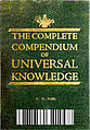 Questo utente è un Lord Gran Togneme Laureato ed è autorizzato a esporre Il Compendio Completo della Conoscenza Universale, 2ª edizione con codice a barre.