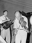 Violinista cajún, Crowley, Luisiana, 1938