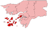 Localização de Região de Bolama na Guiné-Bissau