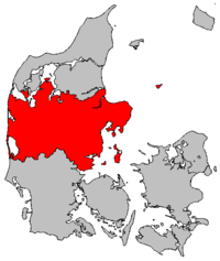 Region Midtjylland yn Danmark