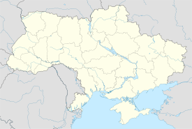 Національний музей «Київська картинна галерея». Карта розташування: Україна