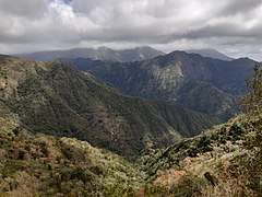 Paisaje montañoso visto desde El Manaclar