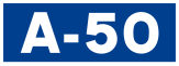 Autovía A-50 shield}}