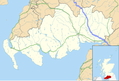 Templand is located in Dumfries and Galloway