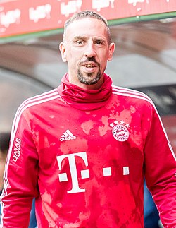 Ribery a Bayern München színeiben 2019-ben