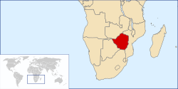Situación de Simbabwi