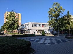 Centre of Nová Role