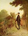 Rosenduft-Erinnerung von Carl Spitzweg, 1850