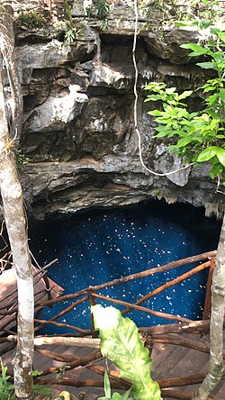 Cenote en Yucatán