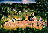 Three Children (1919) White House Art Collection