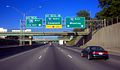 I-70 at the I-71 interchange near Columbus