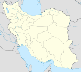 Gorgan na mapi Irana