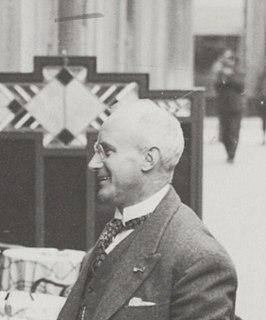 Karel Frederiks tijdens een ministersbezoek aan Limburg in 1934