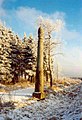 La colonne du Boulté, située à proximité de la Baraque Michel, elle aurait servi de repère pour les protestants traqués dans la région.