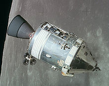 Le module de commande et de service Apollo.