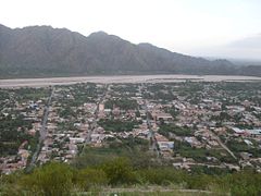 Vista de la ciudad desde el monumento