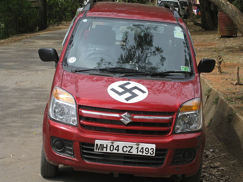 File:Indian Car with a nazi Swastika.jpg