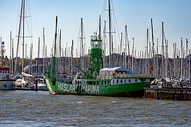 Light vessel LV1, now Haslar Marine club house