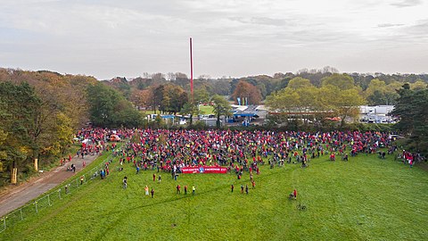 Start of Pedal the highway! - de:Fahrraddemo zur Klimakonferenz COP23