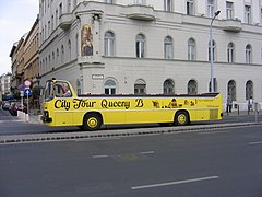 Cutlass bus (Budapest sightseeing).