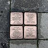 Stolpersteine für Familie Spiegel