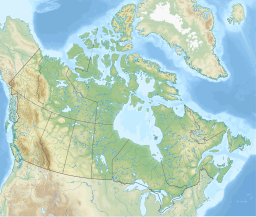 Location of Kennisis Lake in Ontario, Canada.