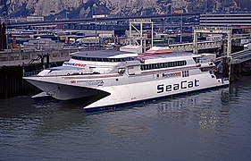 HSC HoverSpeed Great Britain at Dover in 1992