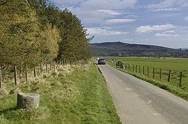 Lane to Vindolanda on line of Roman Stanegate - geograph.org.uk - 407910.jpg