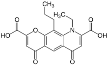 Estrutura química de Nedocromil